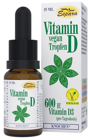 Espara Vitamin D vegan Tropfen 15ml