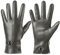 Damen Winter Lederhandschuhe Touchscreen Texting Warm Fahren Lammfell Handschuhe (Grün, XL)