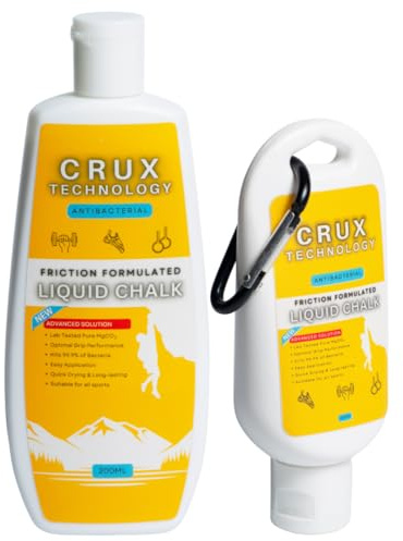 Madu Climb CRUX TECHNOLOGY LIQUID CHALK for Rock Climbing, Gymnastics, CrossFit, Weightlifters No Drying Agents