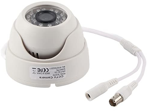 ZASCHMOY Caméra de Vidéosurveillance, Camara Analogica Caméra Analogique Objectif 3,6 Mm Caméra Dôme de Nocturne Infrarouge Caméra de sécurité HD 1080P Caméra de Surveillance 4 en 1 pour