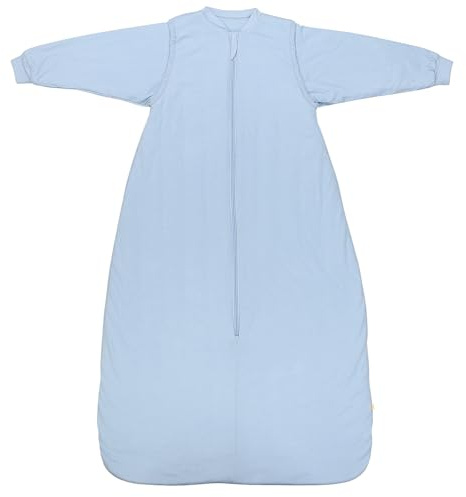 schlummersack Kinder Schlafsack Baby ganzjährig 150 cm Eisblau | Ganzjahresschlafsack Baby mit Ärmel abnehmbar 2.5 Tog Baby Schlafsack ganzjährig | Ganzjahres Schlafsack Baby