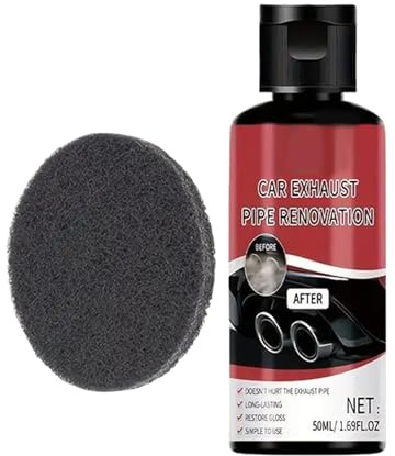 Dissolvant réactif | 50 ml de nettoyant pour tuyau d'échappement, anti-oxydation, anti-rouille, pour tuyau d'échappement, moto, pare-chocs, jante, frein, voiture, camion