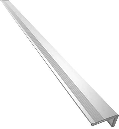 nielsen Designboard aus Aluminium 150 cm, Silber matt, Regal, Ablage, Schweberegal für Wohnzimmer, Küche, Flur, Schlafzimmer, Badezimmer inkl. Montagematerial