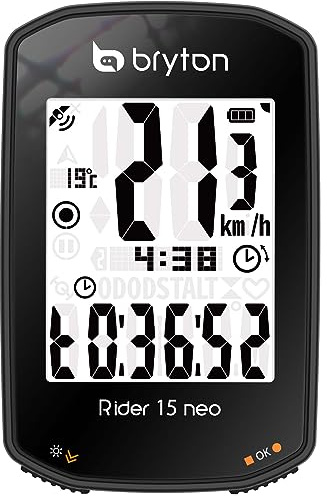 BRYTON RIDER 15C NEO GPS CYCLE COMPUTER BUNDLE WITH CADENCE