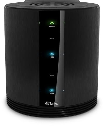Fantec Sq-35RU3e 4Bay Raid Gehäuse mit eSATA & USB 3.0 schwarz