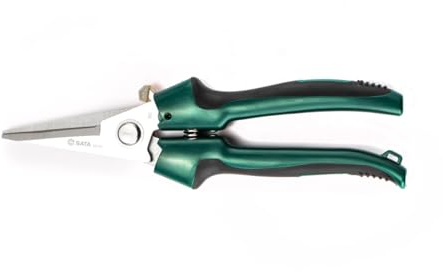 SATA ST93106 Multi-Purpose Scissors, Universal Scissors, Multi-Purpose Scissors with Ultra Sharp Blades and Comfortable Non-Slip Handle for Cutting Paper