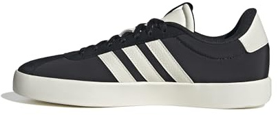 Adidas Homme VL Court 3.0 Shoes, Core Black/Off White/Silver met., 47 1/3 EU