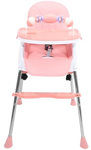 ERINGOGO Mesa y Silla Infantil Ajustable Para Comedor Trona Multifuncional Para Bebés y Diseño Ergonómico Para Uso Casa y Viajes