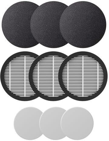 Fieety V9 Staubsaugerzubehör - HEPA-Filter + Aromatherapie-Set (3-teiliges Set)