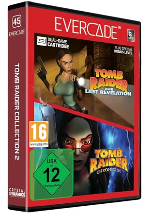 Blaze Evercade Tomb Raider Collection 2 Cartridge