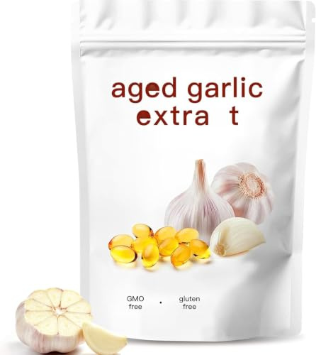 Cápsulas de ajo orgánico inodoro con extracto de ajo envejecido
