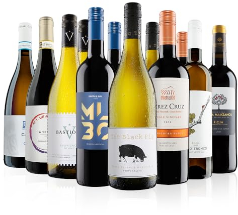 Virgin Wines - Premium Mixed Wine Selection - 12 bottles (75cl) - luxury red and white wine from Argentina, Chile, France, Portugal, Italy and more