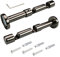 Liedeco Doppelträger 14 cm - für Gardinenstangen, Innenlauf, ø 16 mm | 1 Stück | titan