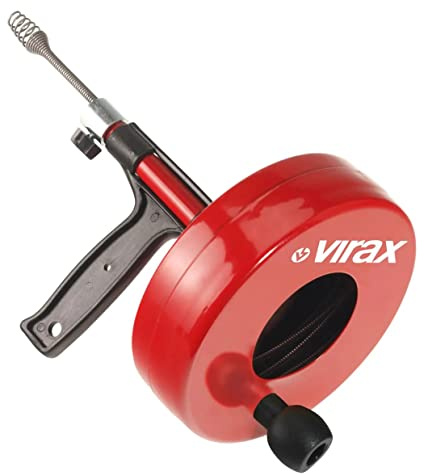 déboucheur à tambour - 7.5 mètres - virax 290600