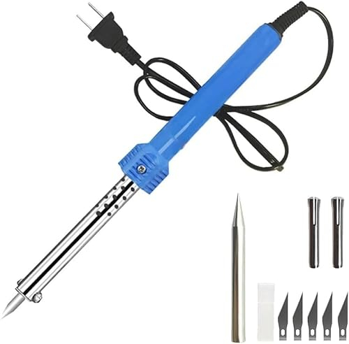 Externally Heated Electric Engraving Knife,Hot Knife Cutting Tool,Electric Hot Knife Cutter Tool,Multipurpose Heat Knife for Cutting Plastic,Hot Stencil Cutter (60W/110V)