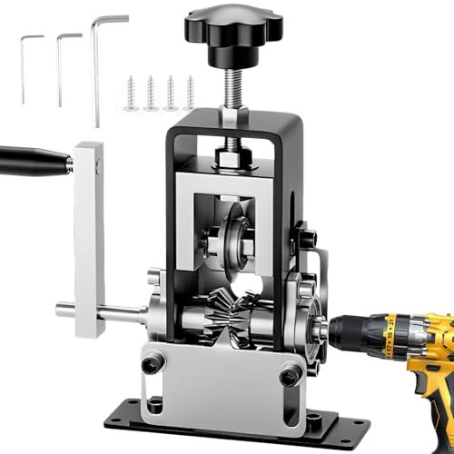 Pelacables Electricista Automático para cables de 1-25 mm, Maquina Pelacables Eléctrica Cobre, Pelador Automático para Reciclaje de Residuos de Cobre