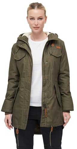 Brandit Women Marsh Lake Parka, Farbe: olive, Größe: L