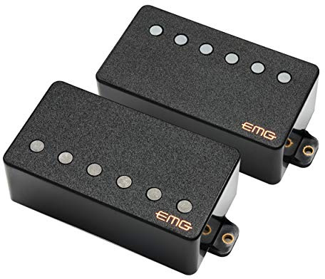EMG 57/66 TW Dual Mode Humbucker Pickup Set, Svart (7153.00)
