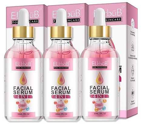 P-Beauty Vitamin C+E Serum | Hyaluronsäure & Niacinamid | Anti Aging Gesichtsserum, trockene Haut | Gesichtspflege, Hautpflege | Gesichts serum Vegan | feuchtigkeitsspendend & hautaufhellend | 3x30ml