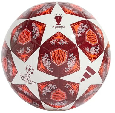 Adidas UEFA Champions League Club Ball JH1284, Unisex Footballs, Red, 3 EU