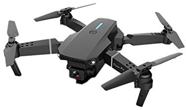 JANZU E88 WiFi FPV Drone avec Grand Angle 4K HD Double CaméRa Pliable Altitude Maintenue TéLéCommande Quadrirotor Drones Professionnels