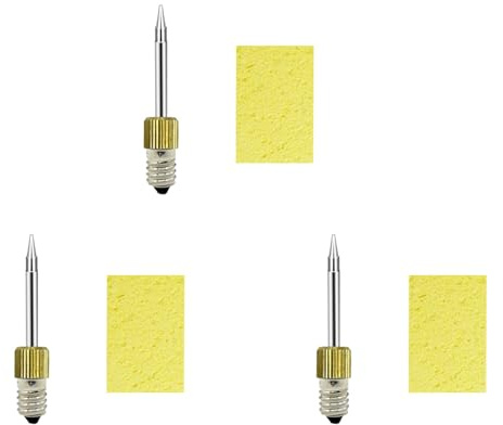Remingtape 3 x lödkolvsspets E10-gränssnitt lödkolvsspetsar USB-lödningshuvud lödverktyg brandjärn-A