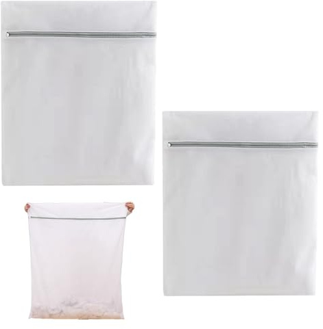 Wonvify Juego de 2 bolsas XXL de 60 x 90 cm, bolsas para zapatos para cortinas, abrigos, ropa de cama, alfombras, toallas, vestidos, edredones, sábanas, chaquetas de plumón, toalla de baño