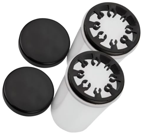 HOODANCOS 2pcs Portable Paint Brush Cleaner Bottle with Detachable Holder for Nail Art and Painting Plastic Wash Jar with Cleaning Groove for Artists and Students