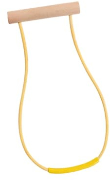 Ejercitador de Muñeca Diseñado para Entrenamiento Funcional Fortalecer Músculos de Antebrazo y Muñeca Brazo y Dedos Mango de Madera Resistente, Mango de 35 Mm