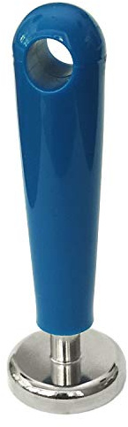 LeBigMag® Imán de neodimio de 3 cm de diámetro con mango, 29 kg de fuerza de sujeción en 10 mm de acero, mango extraíble con rosca M5.