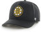 '47 NHL Boston Bruins Cold Zone MVP DP Unisex-Baseballkappe, Verstellbar, Hochwertiges Design, Bruins Badge Logo, Black