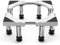 DEWEL Adjustable Washing Machine Base with 8 Stands, Multifunction Movable Wash Machine Stand Base for Refrigerator Dryer and Freezer, Load Capacity 450kg (L/W 43-57cm, H 18-20cm)
