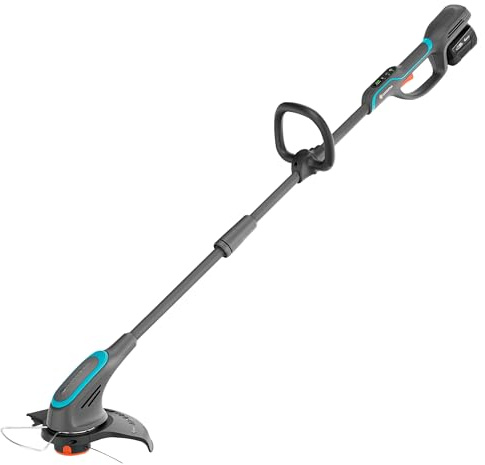 Gardena sladdlös trimmer PowerTrim 30/18V set, POWER FOR ALL-kompatibel, PowerBoost-läge, 2 mm trimlinje, ergonomisk design (14703-20)