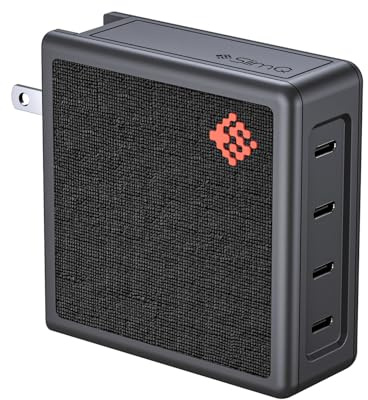 150 W USB C-laddare 4-portars GaN-laddare, vikbart snabbladdningsblock