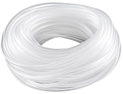 GEU 10M Soft Air Pump Hose 4 * 6mm Aquarium Airline Tubing Clear Kink-Resistant PVC Pipe Pond Air Stone Line For Fish Tank Aquarium Accessories