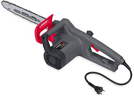 POWERPLUS 10175 - Motosega elettrica, 2000 Watt, 356 mm, freno automatico, protezione della mano