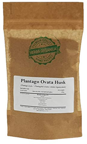 Herba Organica - Psyllium Blond téguments - Plantaginis Ovatae Seminis Tegum - Plantago Ovata Husk (100g)