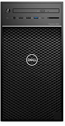 DELL Precision 3640 10e génération de processeurs Intel® Core™ i9 i9-10900K 16 GB DDR4-SDRAM 512 GB SSD Tower Station de Travail Windows 10 Pro