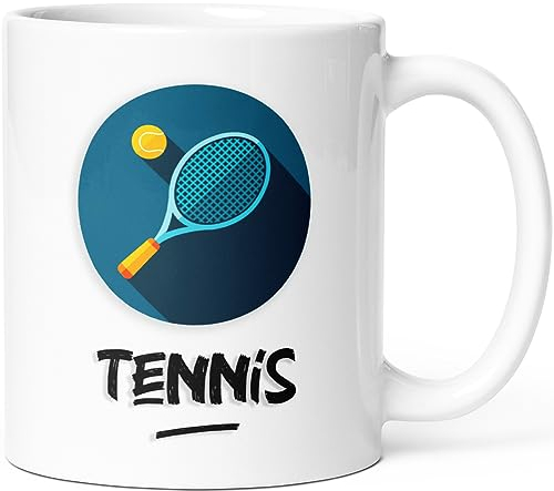 Luigi Collection Mug Tennis Sport Tasse Message Humour Drôle. Idée Cadeau Original Ami Collègue Homme Femme Frère Sœur Enfant Pour Anniversaire Noël Fête