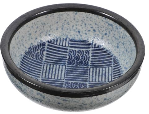 DECHOUS Ciotola in Ceramica in Stile Giapponese Ciotola Per Zuppa Ciotola Per Riso Ciotola Per Colazione Leggera E Portatile