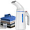 OLAYMEY Steamer Dampfglätter 700W, Dampfbügeleisen Kleidung Steamer Fast Wrinkle Remover, Dampfbürste Faltenentferner Kleingeräte Verwendbar für Reisen, Büro und Zuhause