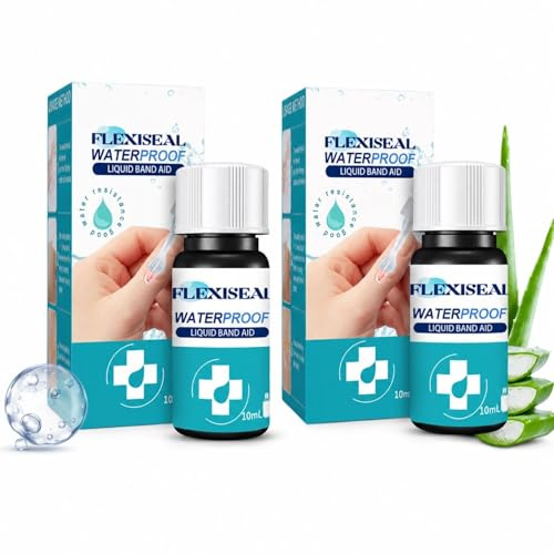 Pansement Liquide, Bandage Liquide, Bandage Liquide Colle, Bandage Liquide Gel, Gel De Cicatrisation Des Plaies à Séchage Rapide, Bandages Imperméables Tout Usage, pour Coupures et Éraflures (2pc)
