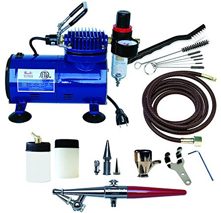 Paasche Airbrush H-100D Single Action Airbrush & Compressor Package