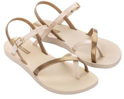 Ipanema Mujer Fashion Sand VIII FEM, beige dorado., 41/42 EU