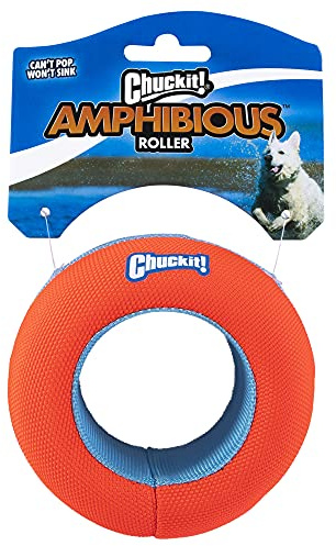 Chuckit! Amphibious Mega Ball or Roller That Floats for Medium and Large Dogs