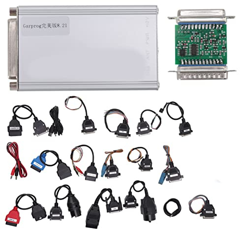 Herramienta de diagnóstico para Coche 20 Piezas, Compatible con Win XP/7/8/10, escáner Universal multifunción en Aluminio y ABS programación línea