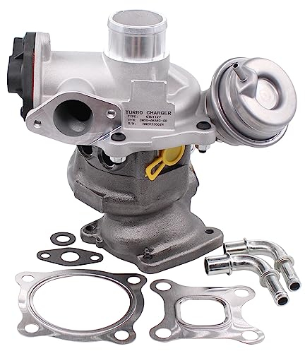 Turbolader Abgasturbolader Turbo Lader Aufladung mit Dichtungen für Fiesta MK7 Fiesta MK6 Focus MK3 Tourneo Connect Tourneo Courier Transit Connect Transit Courier B Max Grand C-Max cmax 1.0 EcoBoost