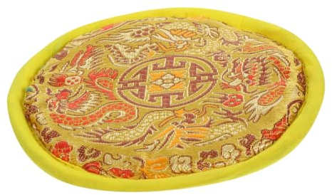 Klangschalen-Kissen, dekoratives Klangschalen-Pad, Klangschalen-Pad, Meditationsschalen-Kissen, Klangschalen-Halter, Kissen, buddhistisches Schalen-Pad, Tuch, Schüssel-Pad, Stoff, tibetisches Nepal