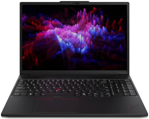 Lenovo ThinkPad P16s Gen 3 21KS0026US - Workstation mobile da 16, WUXGA, Intel Core Ultra 7 165H, tecnologia vPro, 32 GB, SSD da 1 TB, tastiera inglese, colore nero