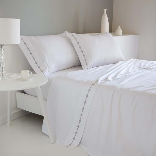 COTTON ARTean Set lakan säng 200 satin 300 trådar ZALDIARAN vit